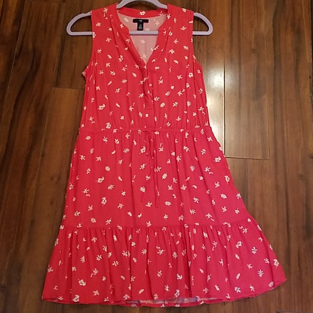 Gap Cool Coral Summer Dresss XA